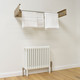 TH-RACK-CP-LS00 - Foldable Wall Mounted Towel Hanger 1000mm Wide - Cappuccino TH-RACK-CP-LS00 - Foldable Wall Mounted Towel Hanger 1000mm Wide - Cappuccino